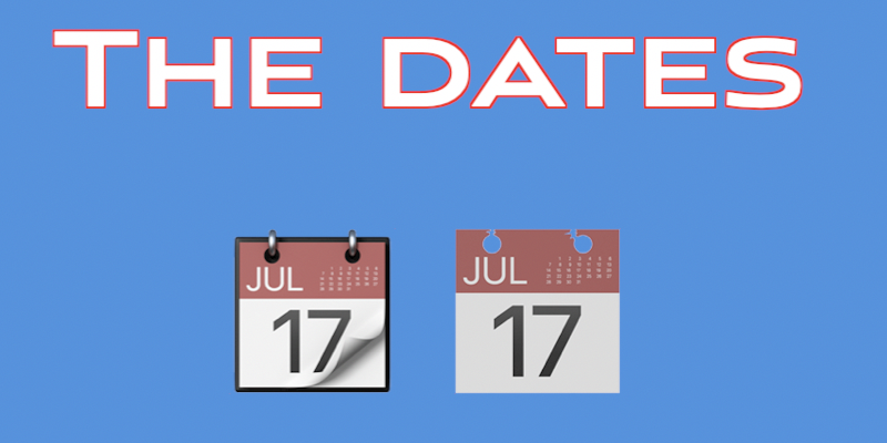 THE DATES